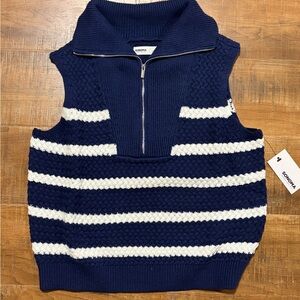 NEW Sonoma Zipper Sweater Vest